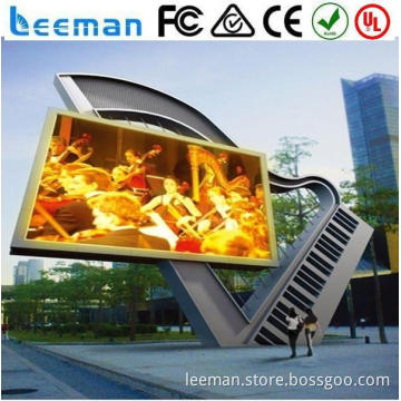 led full colour outdoor display outdoor led clock time date temperature sign outdoor electronic advertising led display screen